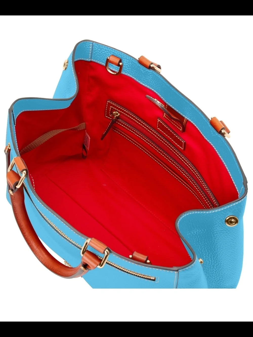 Dooney & Bourke Pebble Grain Zip Satchel